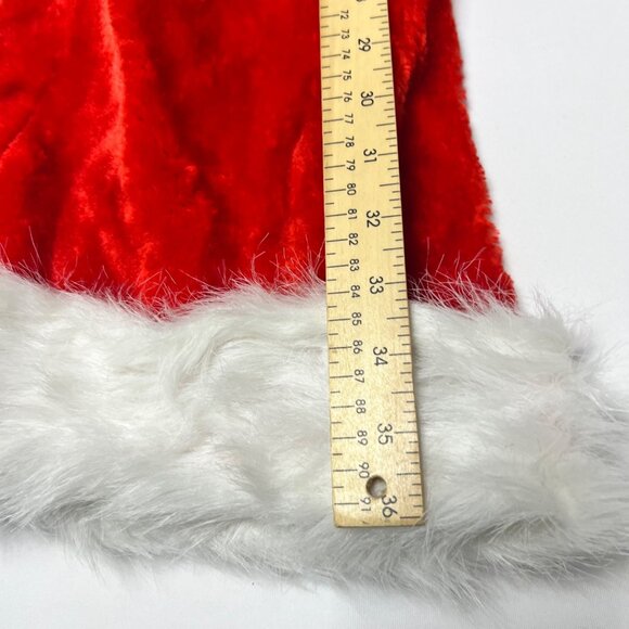 Christmas Santa Hat Red Long Tail Santa Hat - Picture 5 of 5
